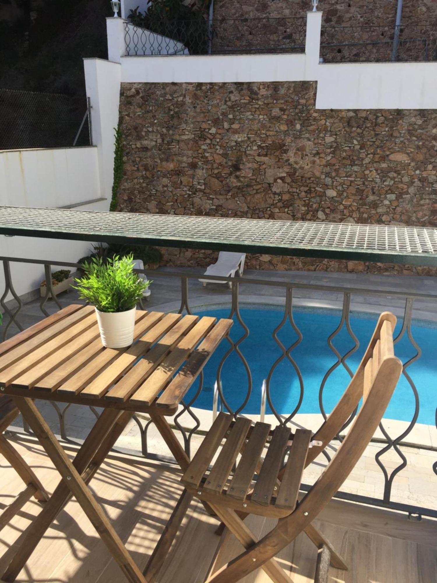 Apartamento Puerto Con Piscina Apartment Blanes Bagian luar foto