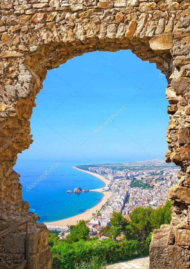 Apartamento Puerto Con Piscina Apartment Blanes Bagian luar foto